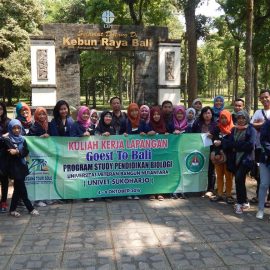 Kuliah Kerja Lapangan (KKL) Mahasiswa Program Studi Pendidikan Biologi Tahun 2015 di Bali
