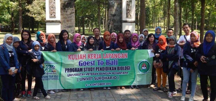 Kuliah Kerja Lapangan (KKL) Mahasiswa Program Studi Pendidikan Biologi Tahun 2015 di Bali