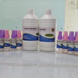 Cegah Penyebaran Covid-19, Mahasiswa Pendidikan Biologi Kembangkan Hand Sanitizer