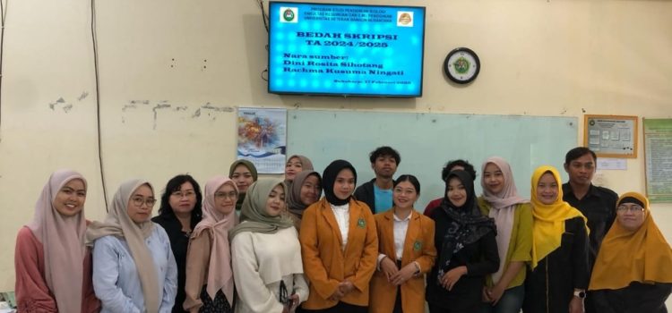 Pendidikan Biologi FKIP Univet Gelar Bedah Skripsi: Tumbuhkan Semangat Menyusun Tugas Akhir