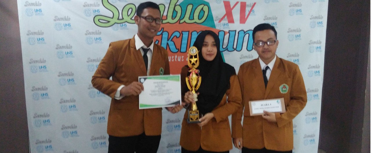 Mahasiswa Pendidikan Biologi Raih Juara 1 Lomba Media Ajar Tingkat Nasional