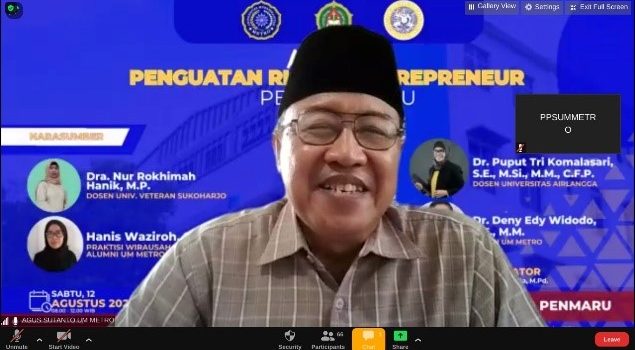 Kuliah Umum Penguatan Riset dan Enterpreneur Pejuang Ilmu bagi Mahasiswa Pendidikan Biologi