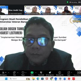 Prodi Pendidikan Biologi FKIP Univet Bantara Gelar Kuliah Dosen Tamu Bersama Akademisi UMS