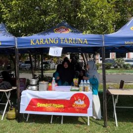 HIMABIO Univet Bantara Meriahkan Dies Natalis ke-58 melalui Stand Inovasi Makanan